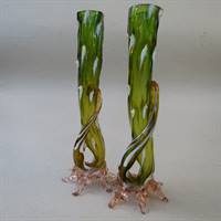 antik glas vase